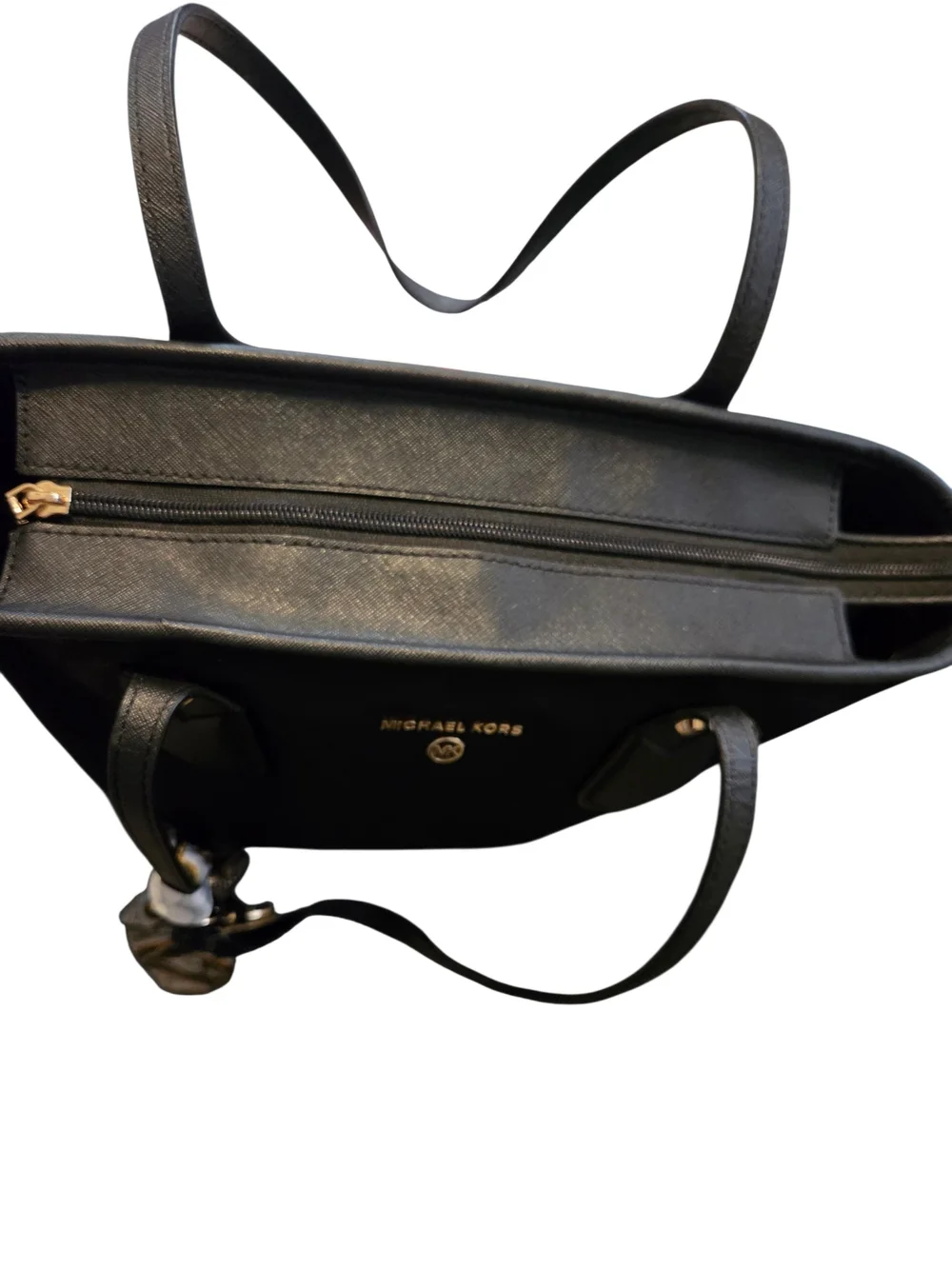 Michael Kors Black Tote Bag with  Charms PREOWNED
